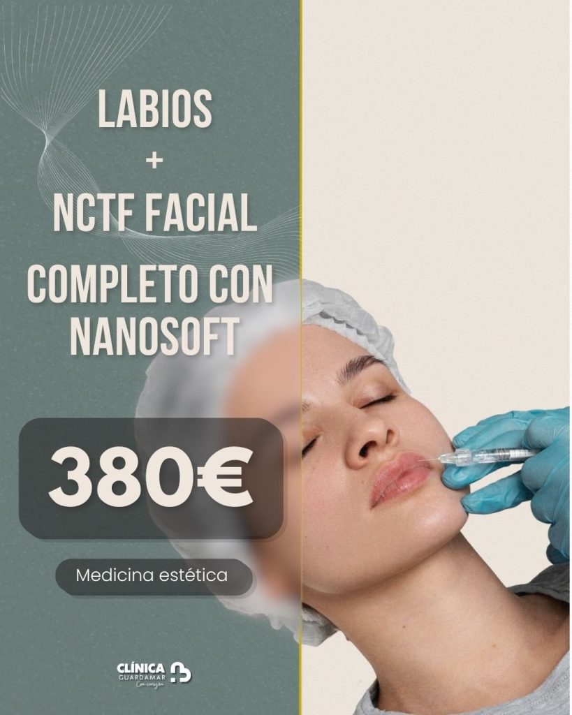 Labios + NCTF facial completo con Nanosoft